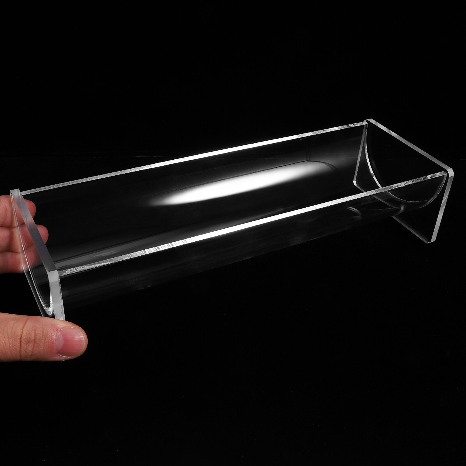 Акриловая подставка для десертов с удобной конструкцией 22x7cm для кухни