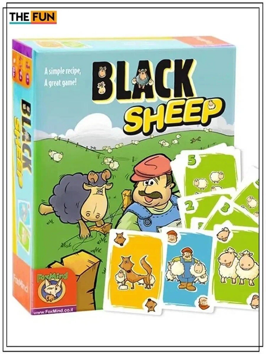 Настольная Карточная Игра Настольная Chicken Chiu Chiu Drecksau Black Sheep Игра Новая Версия Игры