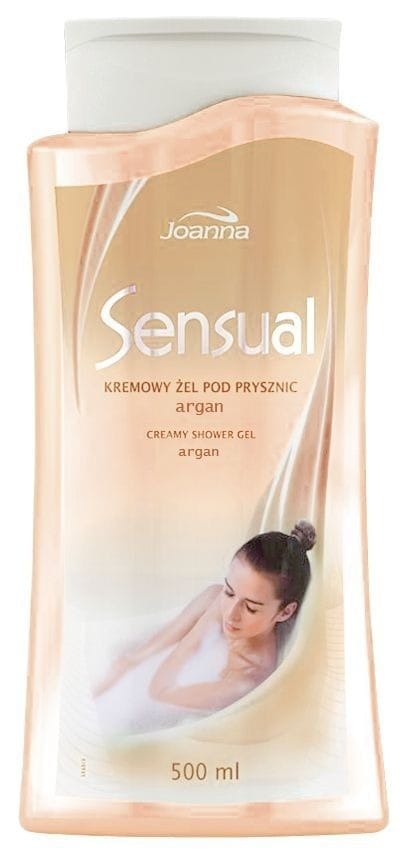 Гель для душа Joanna Sensual, аргановое масло, 500 мл
