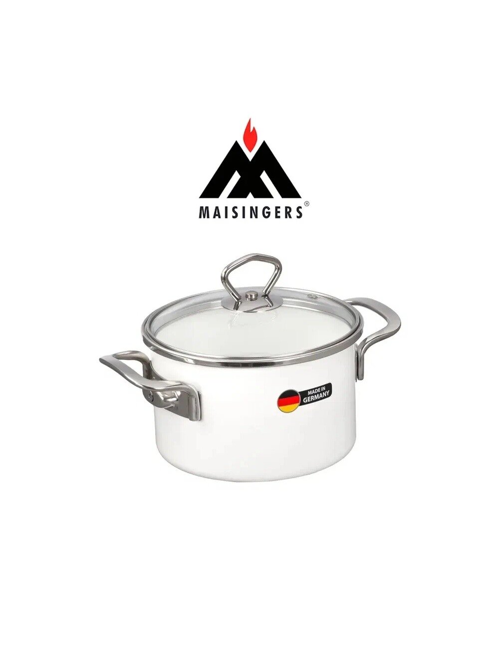Maisingers Кастрюля, Эмалированная сталь, 1, 9 л стандартный вариант модели серии