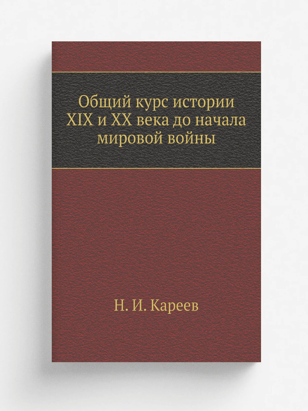 Общий курс истории XIX и XX века до начала мировой войны