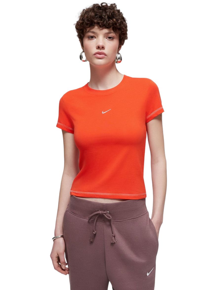 Футболка спортивная Chill Knit Slim Cropped T-Shirt