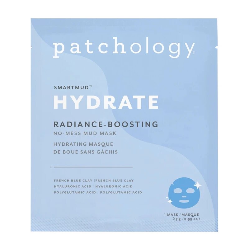 Минеральная маска Patchology Smart Mud Hydrate No Mess увлажняющая для лица