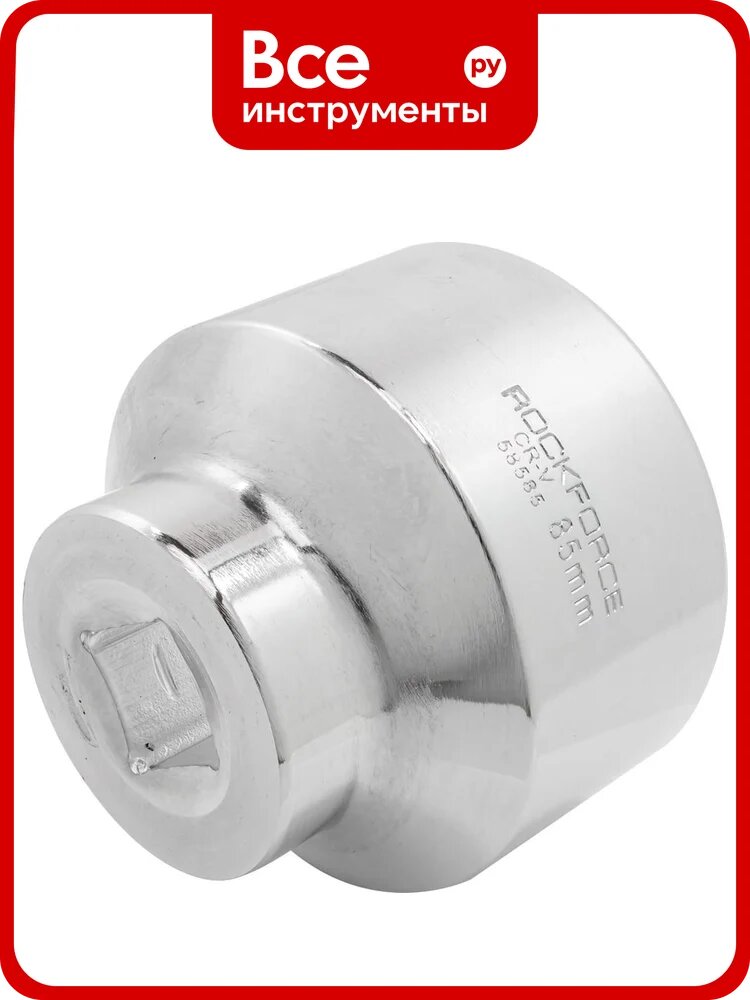 Головка 6-гранная Rockforce 85мм, 1"DR RF-58585(54324)