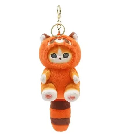 Мягкая игрушка Mofusand кот в костюме рыжей лисы