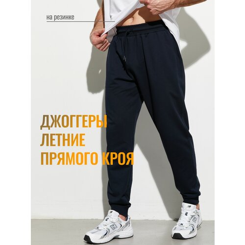 фото Брюки джоггеры true balance весна-лето 2026, размер s, темно-синий, темно-синий