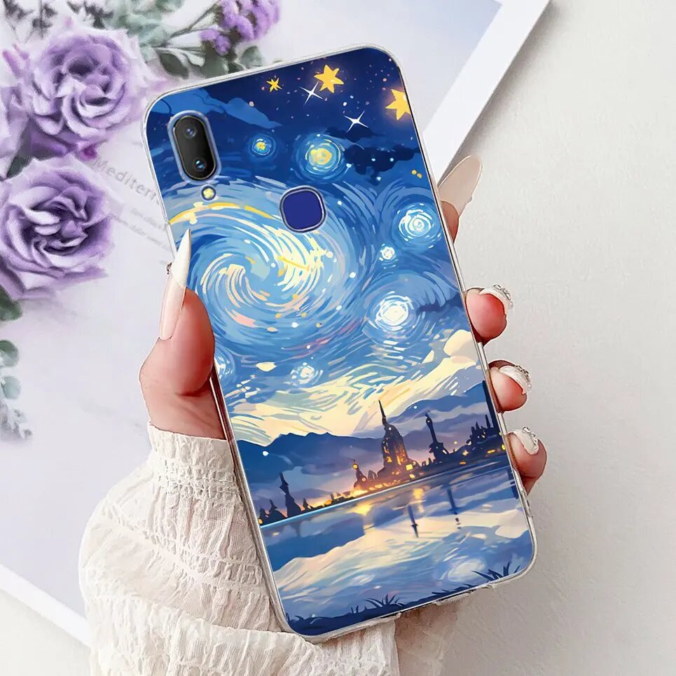 Чехол для Vivo V11i 1806 V11 Индия, чехол для телефона Vivo V11 Pro 1804 TPU-6041, Vivo V11 India