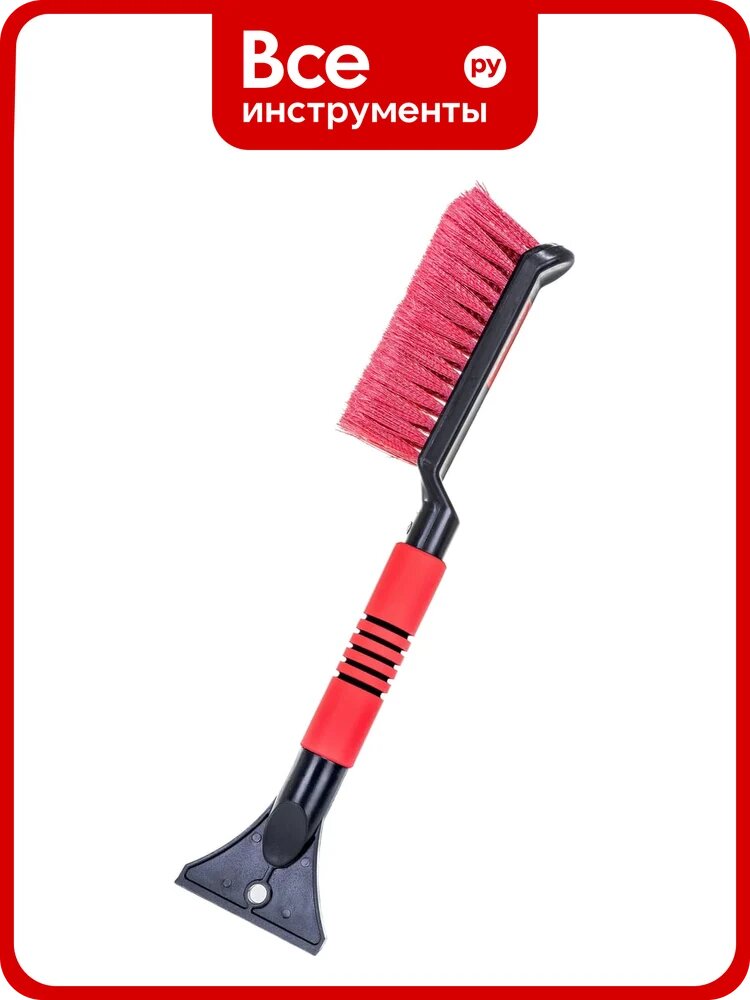 Щетка для снега Zipower PM2165, морозостойкий пластик, мягкая щетина, 40см