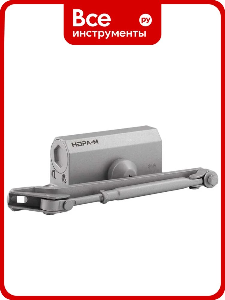 Доводчик нора-м Isparus 410 Plus серый 4606555095797
