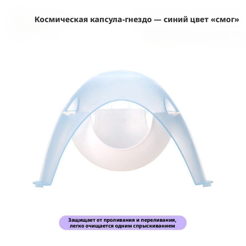 Убежище для птиц и мелких грызунов, подвесное/напольное, пластик PP, белый и светло-голубой