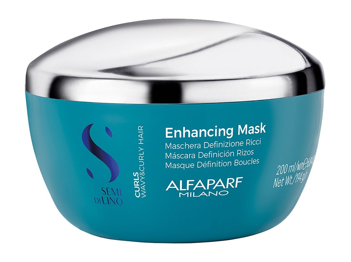 Alfaparf Milano Маска для кудрявых и вьющихся волос Semi Di Lino Curls Curls Enhancing Mask, 200 мл