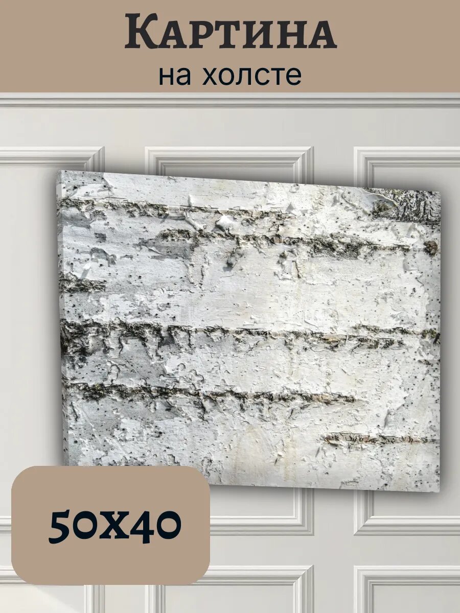 Картина Финляндия Finland 40x50 текстура бересты