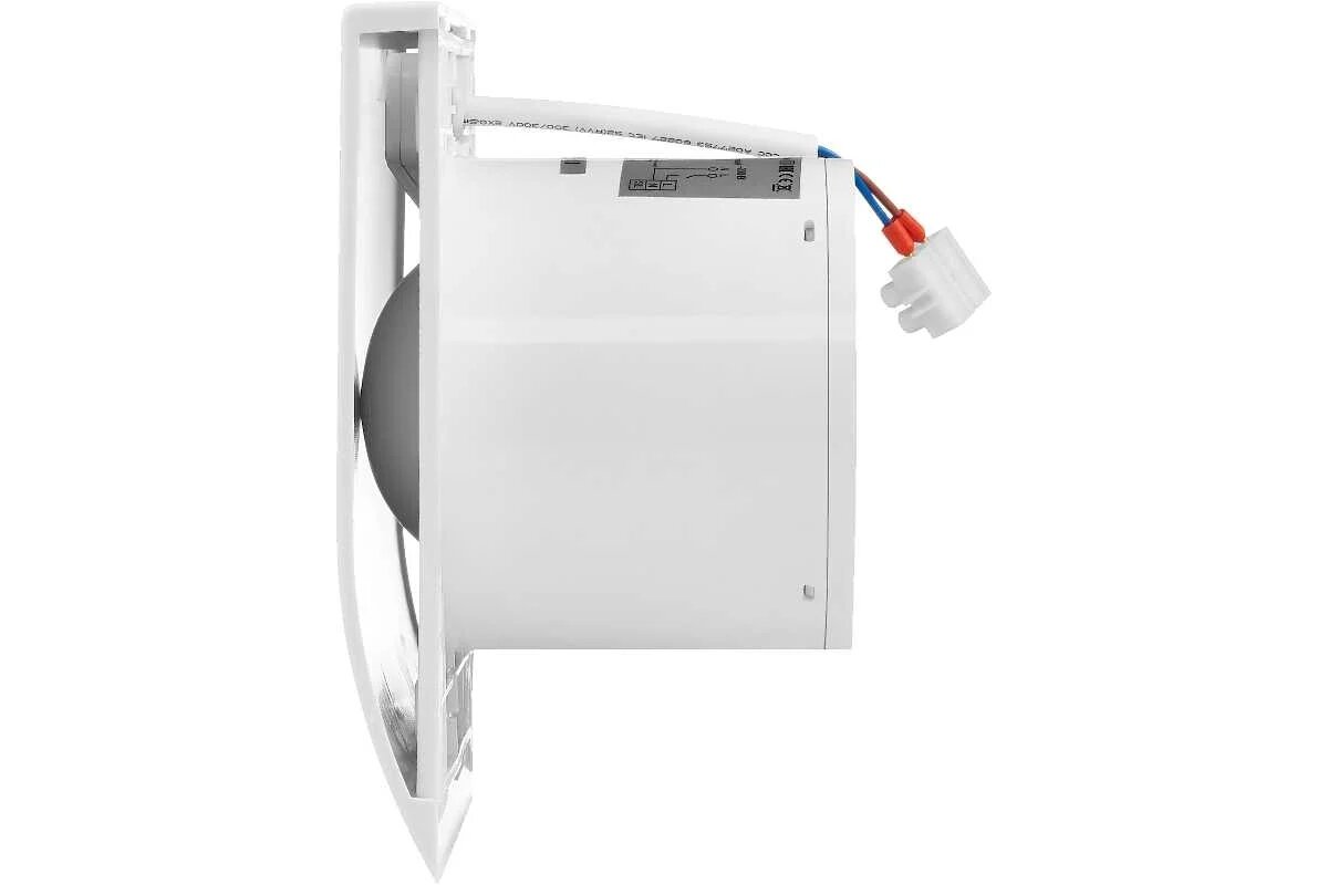 Вытяжной вентилятор Electrolux EAFM-100T, осевой, 85 м³/ч, 15 Вт, ABS-пластик, белый — фото 1