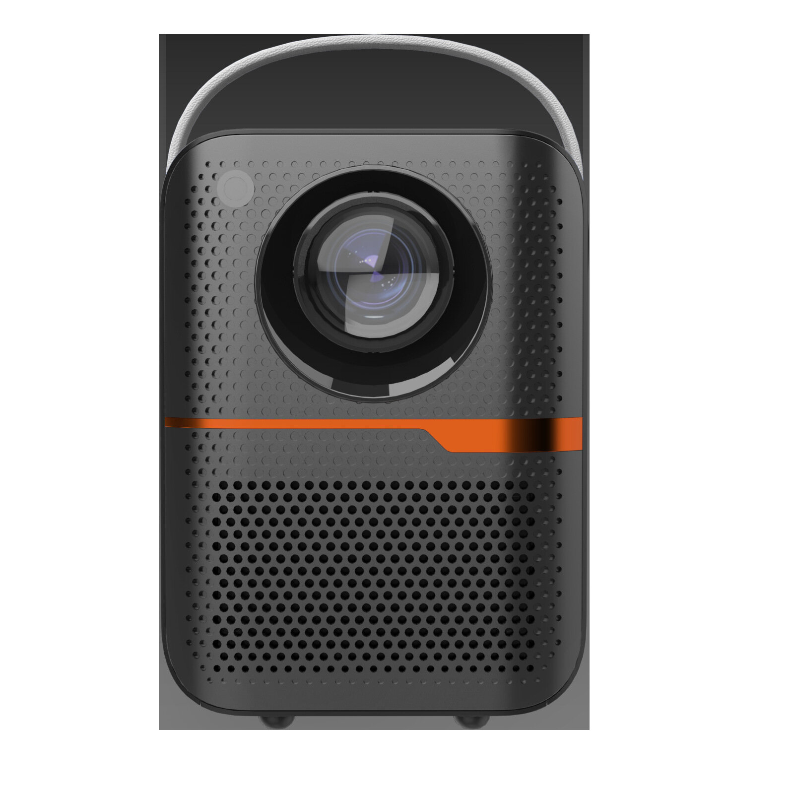 Портативный Проектор 1280x720P HD Домашний Кинотеатр Мини Проектор 2+8GB RAM UK Plug Черный