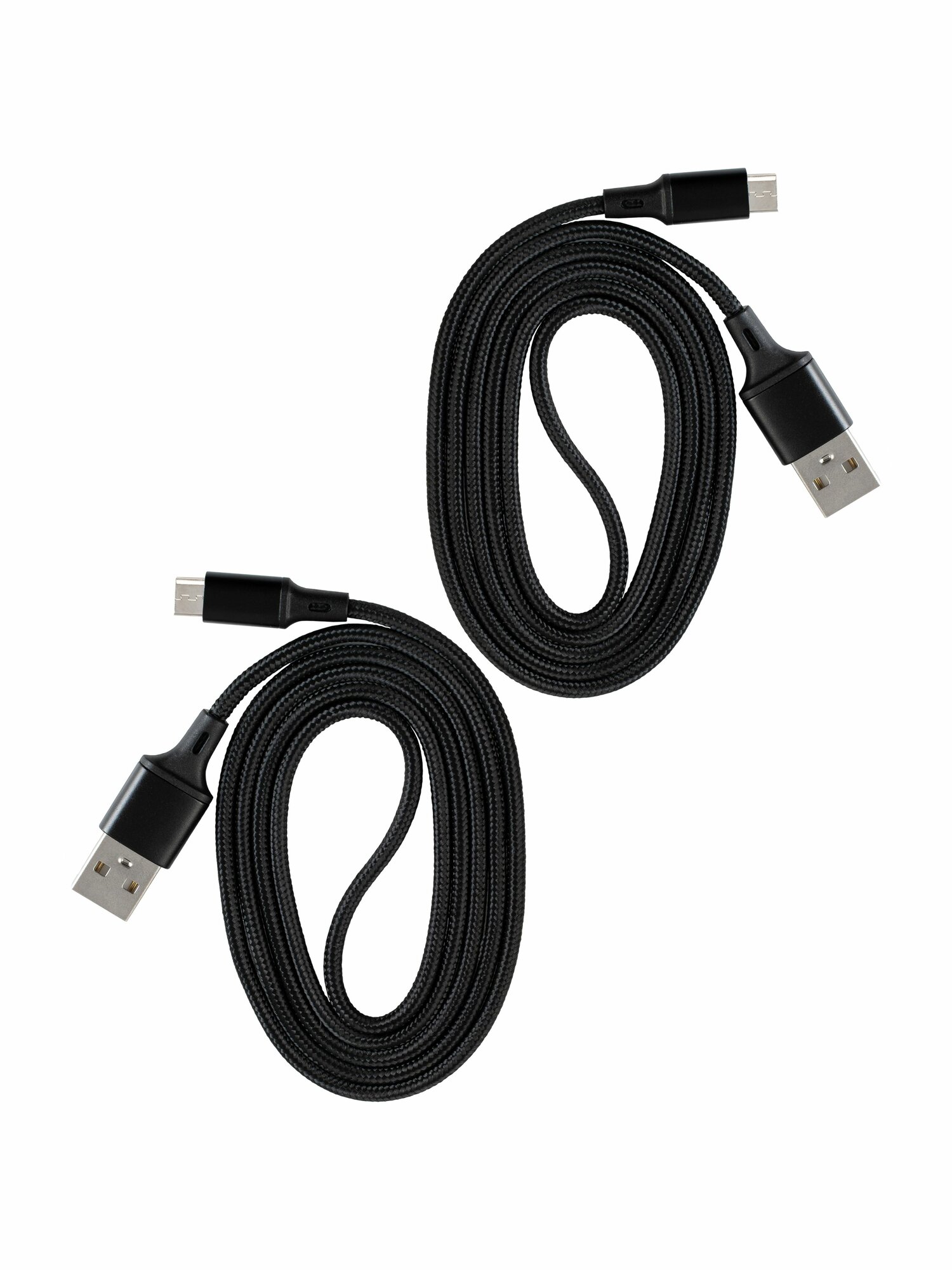 2 Кабеля Micro USB 1 метр/ кабель микро ЮСБ для телефона 2 штуки /провод для зарядки 1 м/ EMYX