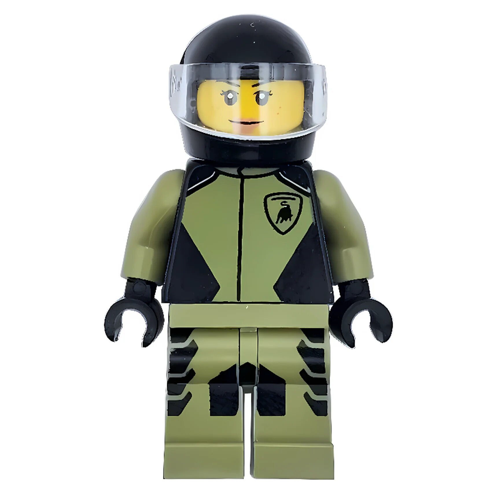 Минифигурка Lego SPEED CHAMPIONS Lamborghini Lambo V12 Vision Gran Turismo Driver sc115 U
