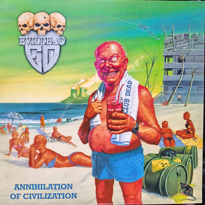 Evildead - Annihilation Of Civilization, 1LP Gatefold, BLACK LP