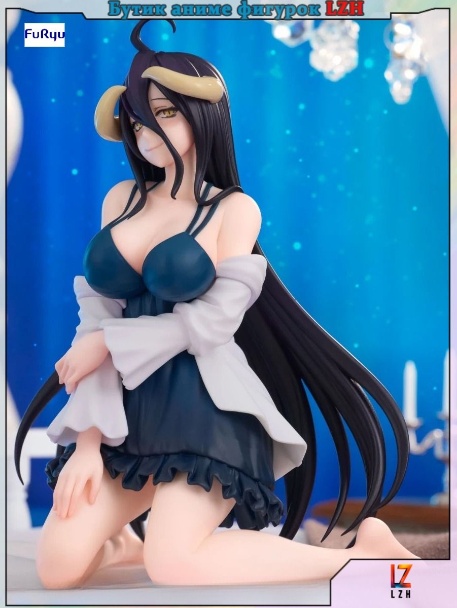 Аниме фигурка FURYU Альбедо в домашней одежде Альбедо(Albedo) из "Overlord" 12 см (LZH)
