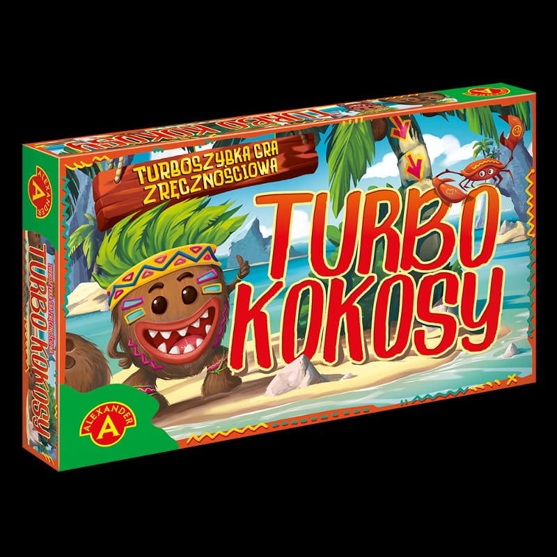 Головоломка Alexander Turbo Кокосы, игра на ловкость для детей