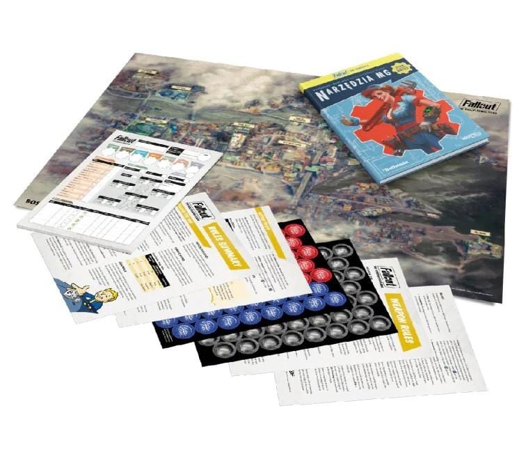 Настольная игра Alis Games Fallout RPG набор инструментов мастера игры
