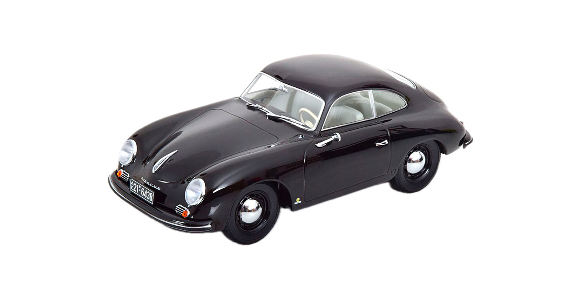 Модель коллекционная NOREV Porsche 356 coupe 1954 black / порше купе черный
