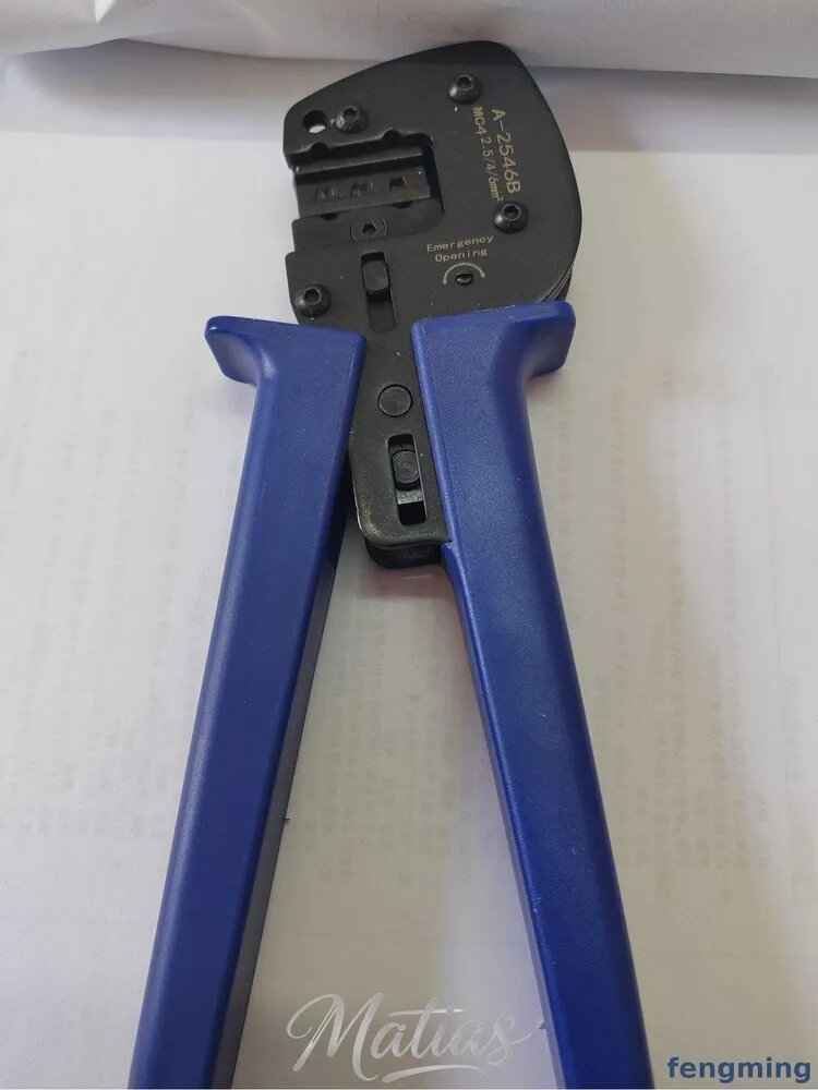 Пресс клещи для обжима коннекторов MC4 A2546B
