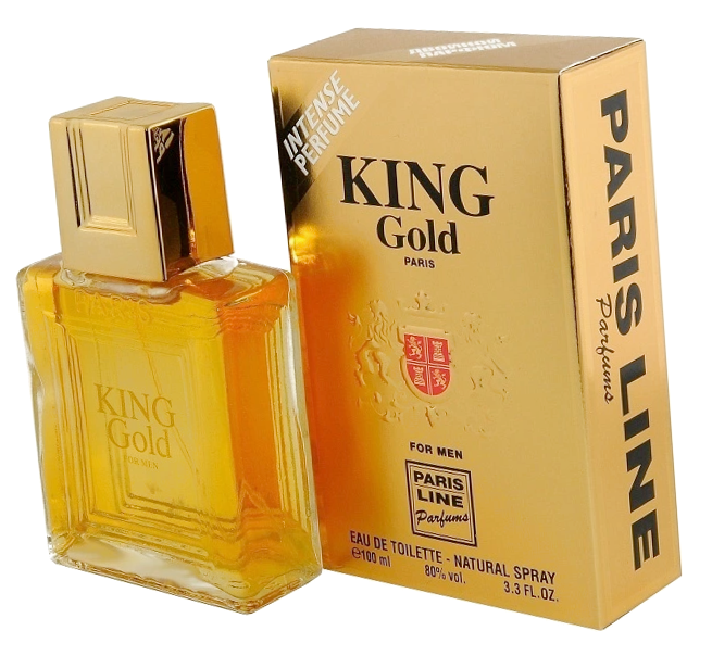 Paris Line Parfums King Gold туалетная вода 100 мл мужская - Пари Лайн Кинг Голд