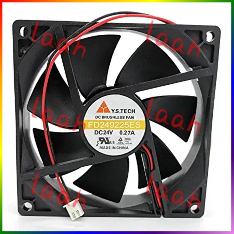 Подходит для 2-проводного вентилятора охлаждения FD249225ES DC24V 0.27A