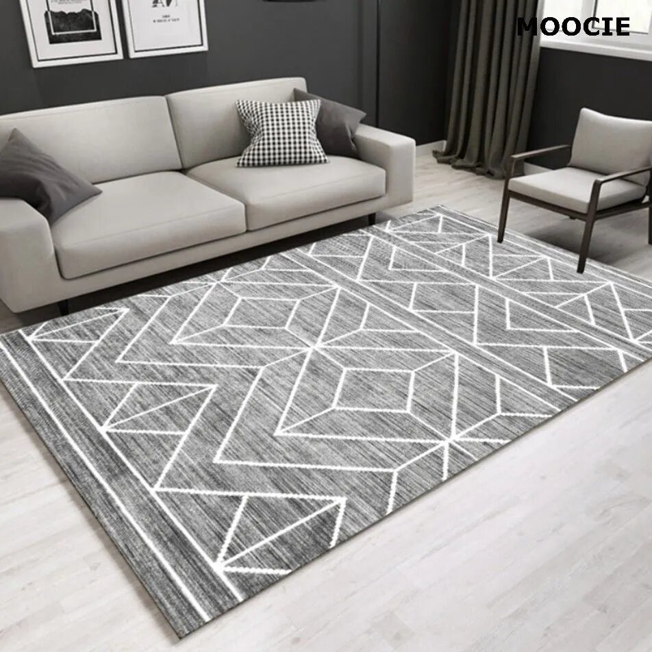 MOOCIE Ковер 120x160 см геометрический разноцветный