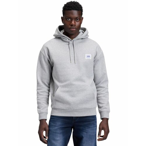фото Худи lee men workwear hoodie, размер m, , серый