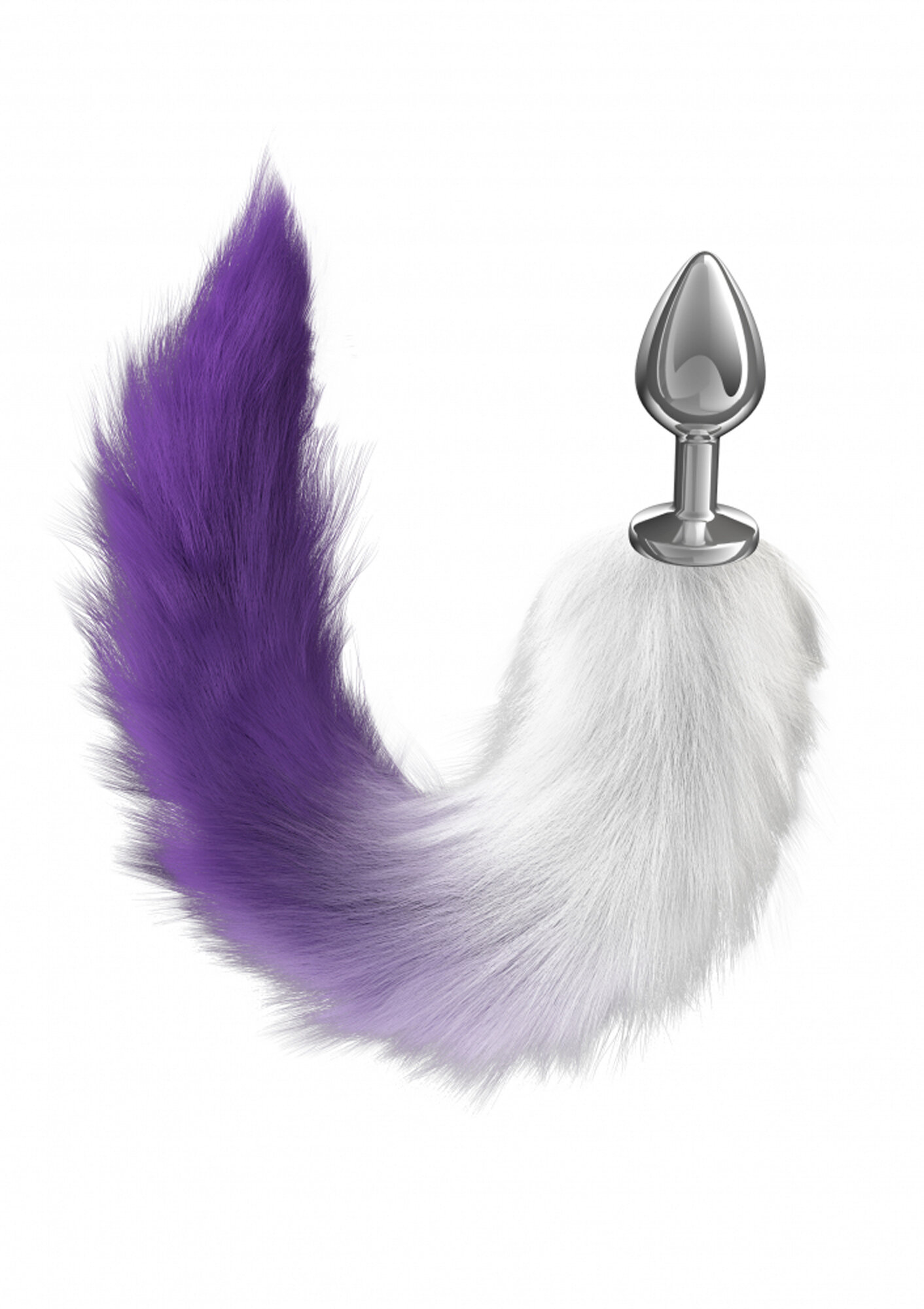 Анальная Пробка с Хвостом Diamond Galaxy Purple (38, Ø 2.8 см) Lola Toys, 4019-03lola