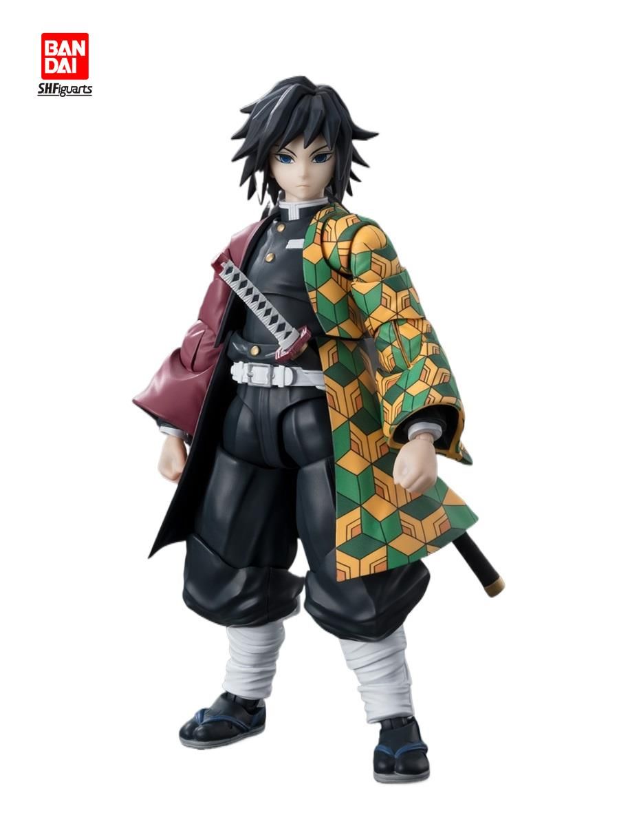 Фигурки Bandai Demon Slayer: Kimetsu no Yaiba Series Action Figures S.H.Figuarts GIYU TOMIOKA-15cm