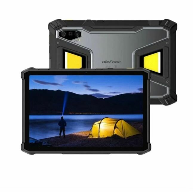 Защищенный планшет Ulefone Armor Pad 5 Pro 5G 12/512 ГБ, 11", 24200 мА·ч, 120 Вт, IP68/IP69K, черный