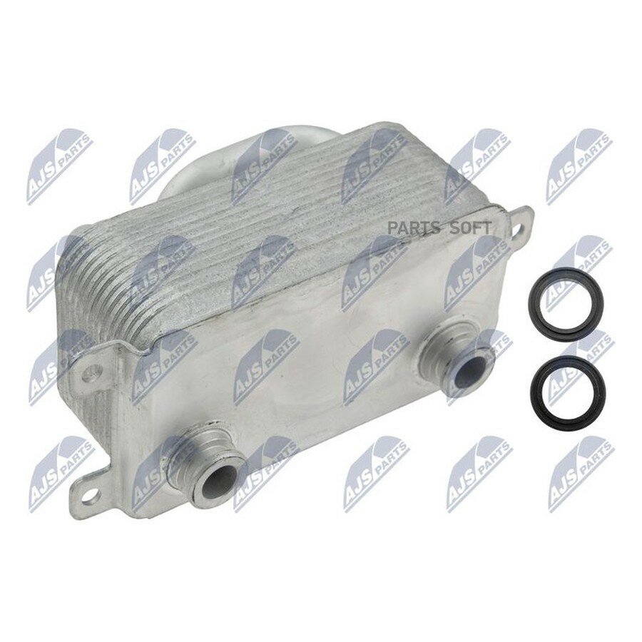 Радиатор масляный BMW E60/E61/E63/E65/E66/E67 01- от официального дистрибьютора, NTY, артикул CCLBM035