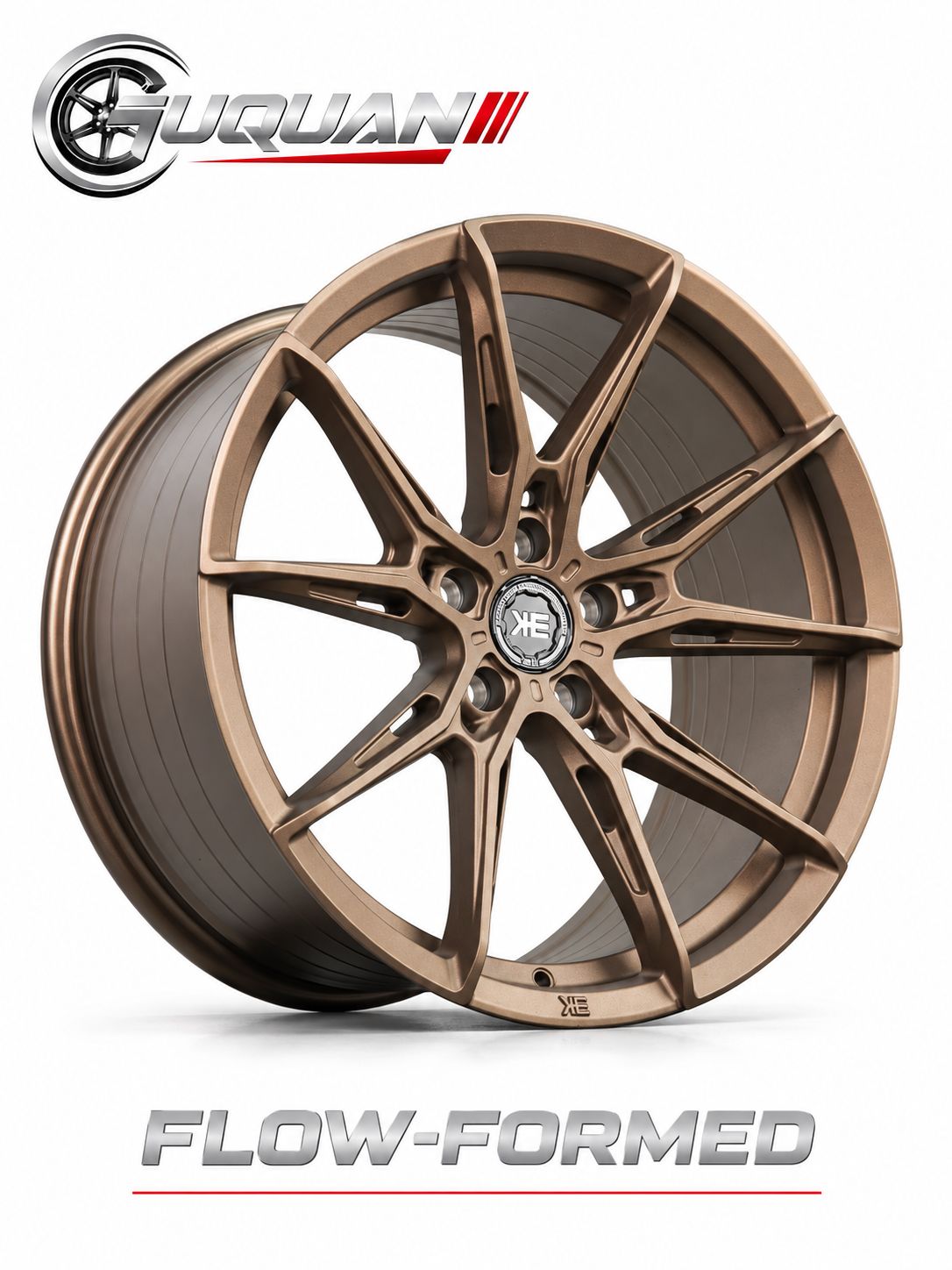 Колесный диск BBS Flow Forming YS1334B R19 8.5J ET30 5x120, бронзовый, с комплектом аксессуаров
