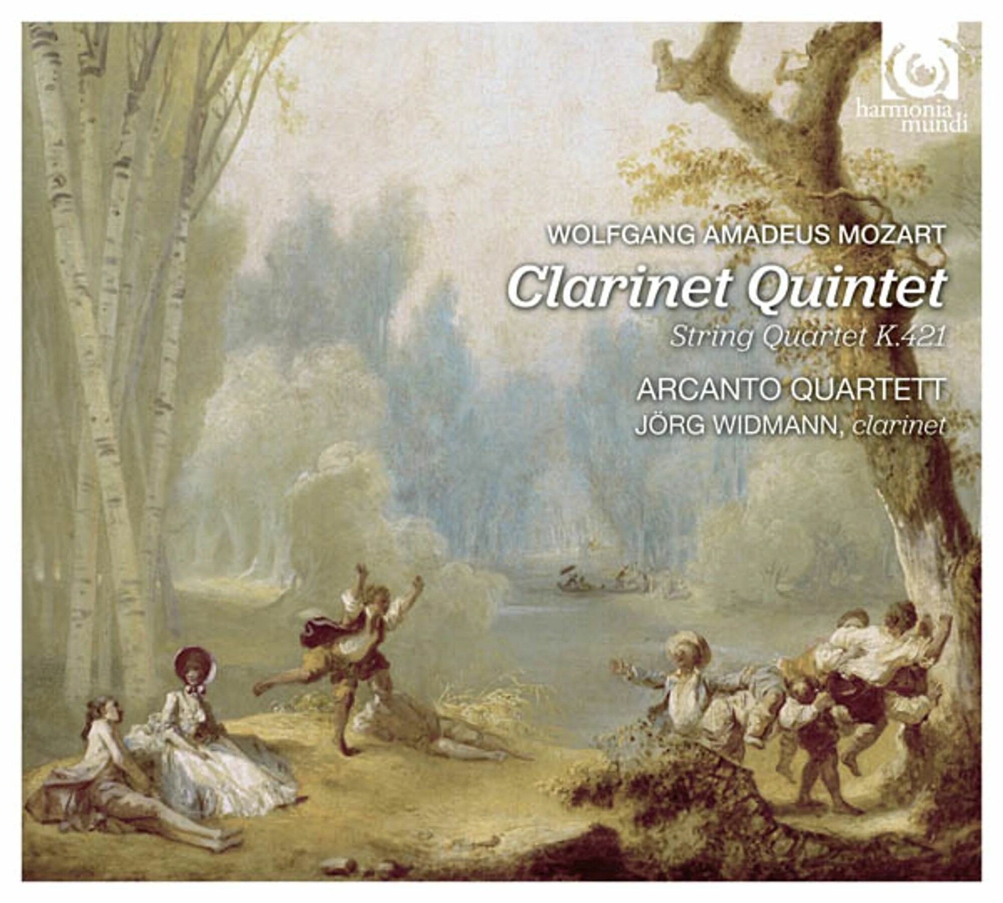 CD Диск Jorg Widmann - Mozart: Clarinet Quintet (CD) 2013, Digipack