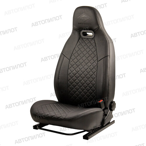 фото Чехлы автопилот литой модуль для hyundai solaris ii sd / kia rio iv sd/hb (x-line) (40/60) с 17г экокожа, ромб, черный. autopilot
