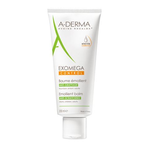 A-Derma Exomega Control Смягчающий успокаивающий бальзам для лица и тела, 200 мл, для сухой кожи