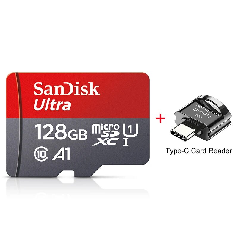 SanDisk карта памяти microSD 64 ГБ 128 ГБ
