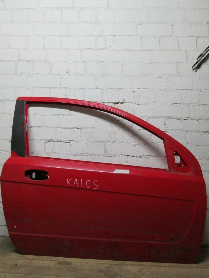 Дверь передняя правая 96648796 Chevrolet Kalos, Aveo 3-дверн. б/у