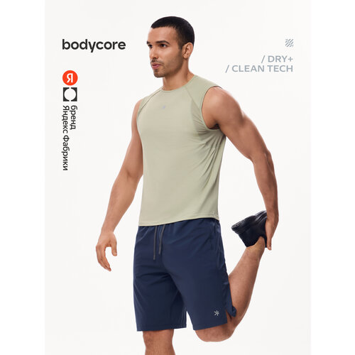 фото Майка спортивная bodycore, размер xl, хаки