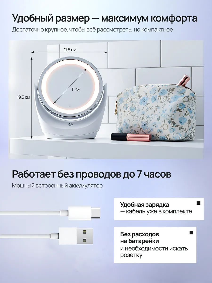 Зеркало интерьерное — фото 1