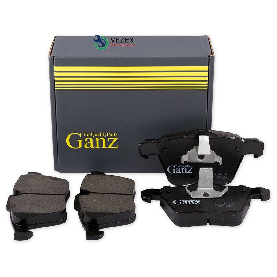 GANZ GIJ09066 Колодки передние FORD S-Max/Galaxy / VOLVO S60/S80/V60/V70/XC70 GANZ GIJ09066