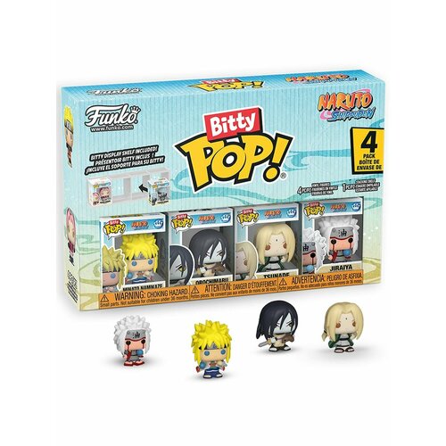 фото Набор funko bitty pop! naruto shippuden minato+orochimaru+tsunade+jiraiya 4 шт 89864