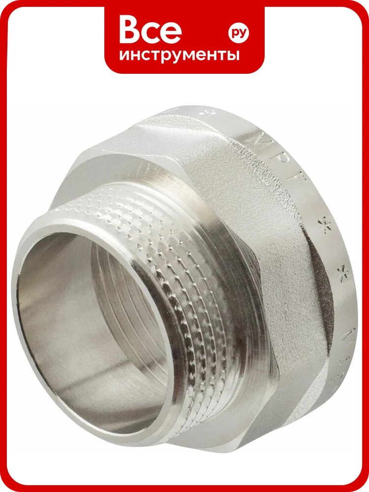 Переходник MPF с ребордой 1.1/2" х 1.1/4" в/н ИС.072199, из высококачественной, сплаве