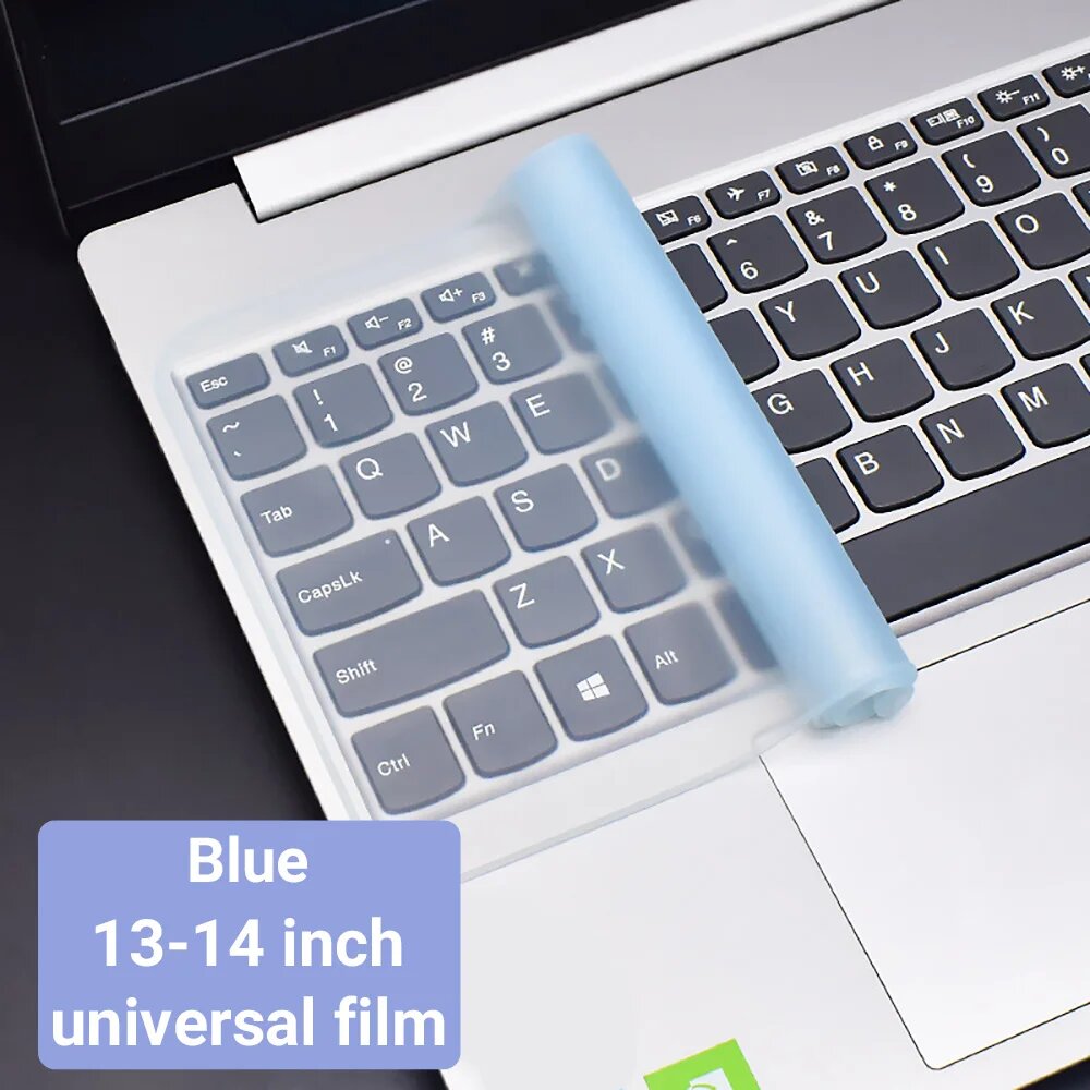 Накладка на клавиатуру ноутбука Blue 13-14 дюймов