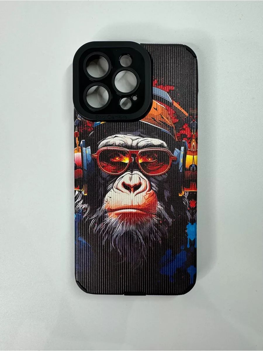 Чехол-Накладка для смартфона Apple iPhone 15 Pro Max, материал силикон, цвет черный