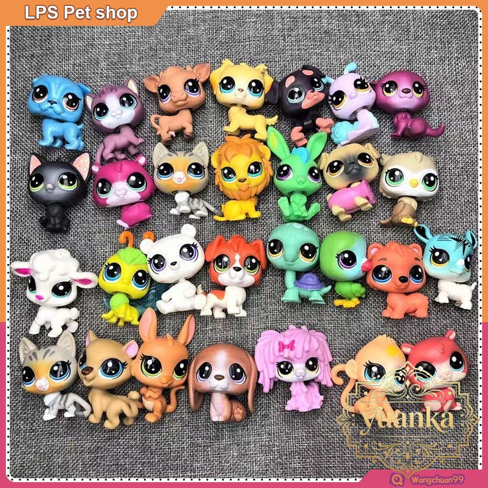Эксклюзивный комплект из 10 игрушек LPS Pet shop