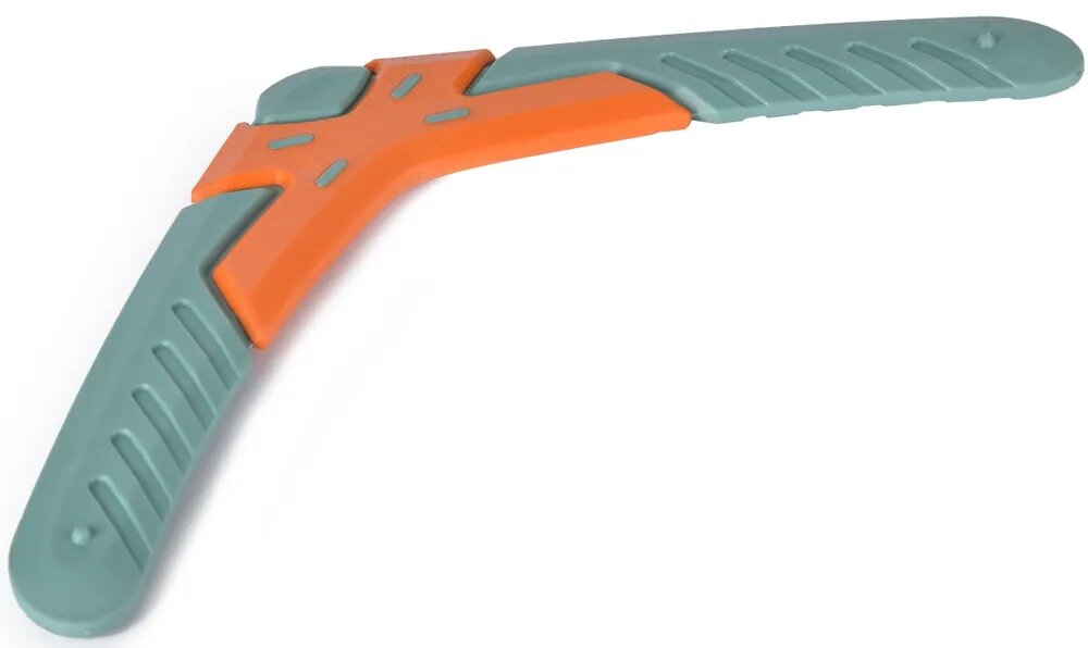 Игрушка NUNBELL для собак Бумеранг/Фрисби 28х19см, TPR