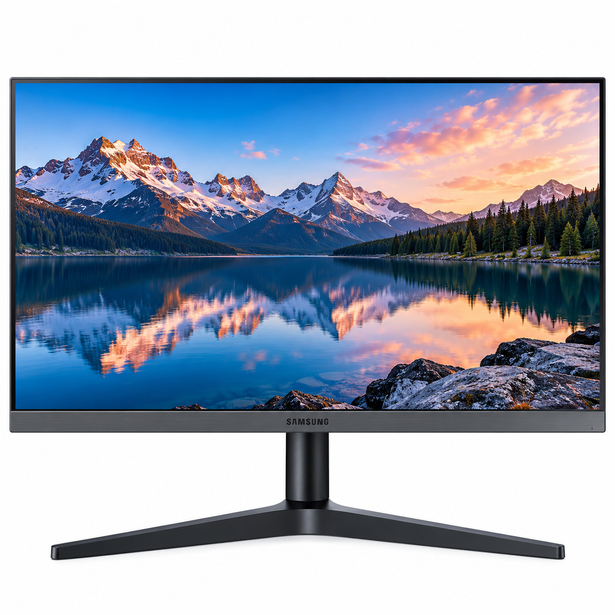 Монитор Samsung LS24R350FHIXCI FHD, IPS, 75Гц